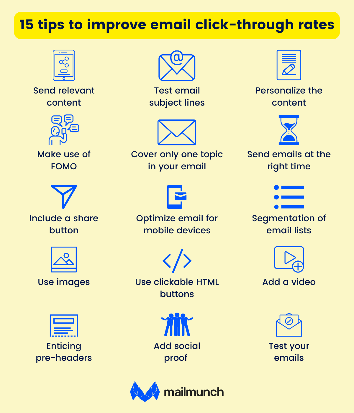 What is Email Clickthrough Rate (CTR)? And How to Improve It? Mailmunch